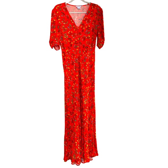 Retro Ghost London Floral Maxi Dress, XS - Picture 10 of 10